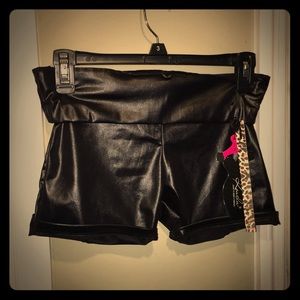 2/$20 Sexy faux leather stretch shorts....hot!!!